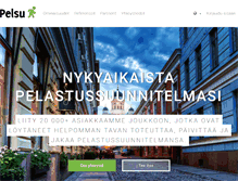 Tablet Screenshot of pelastussuunnitelma.fi